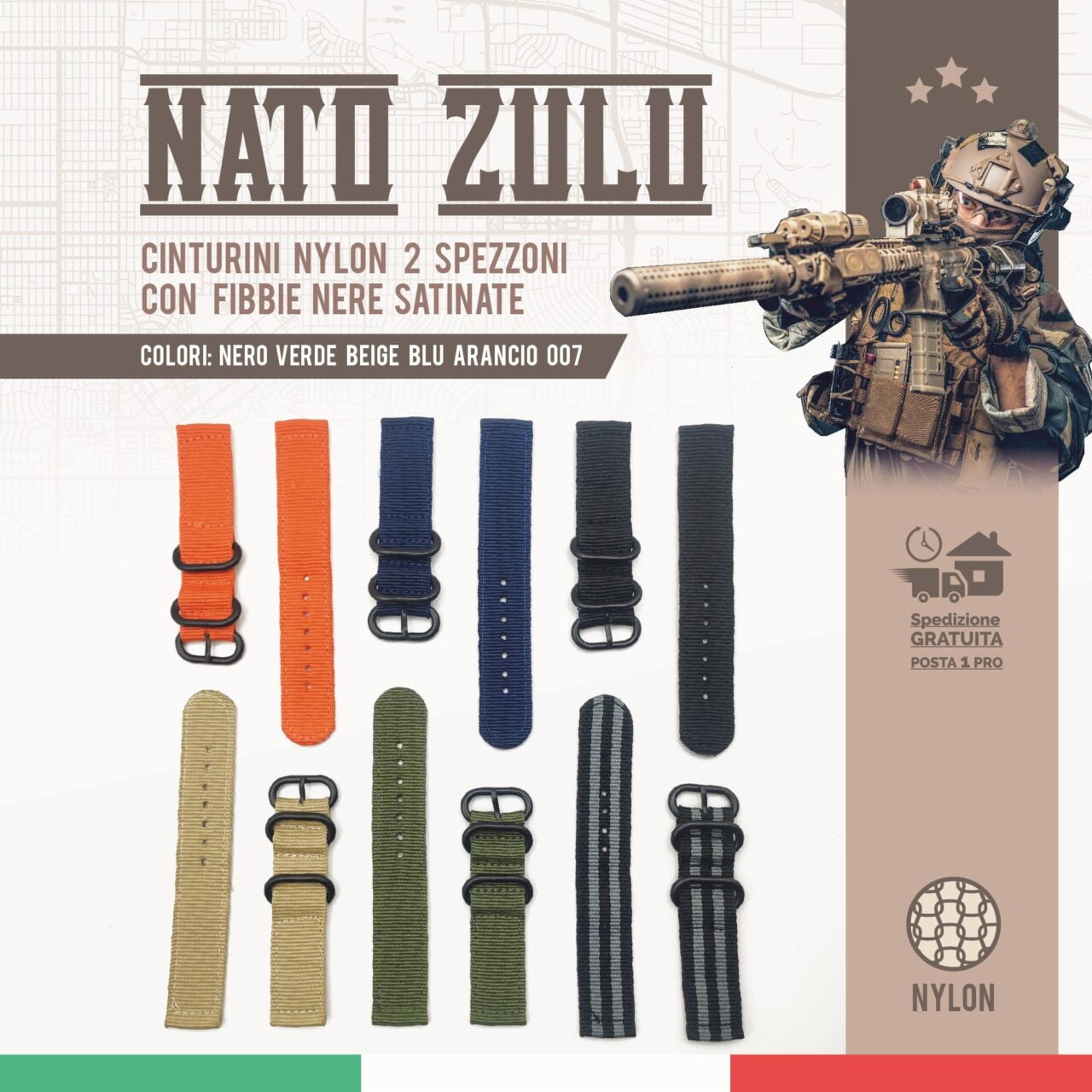 cinturini NATO ZULU-04