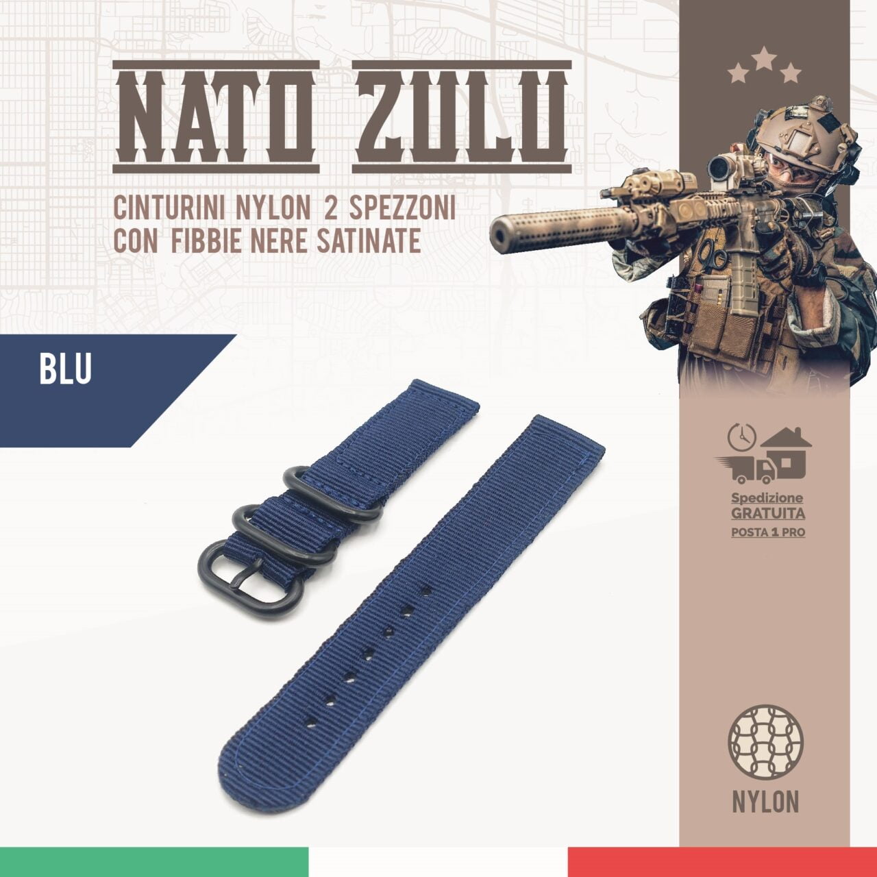 cinturini NATO ZULU-06