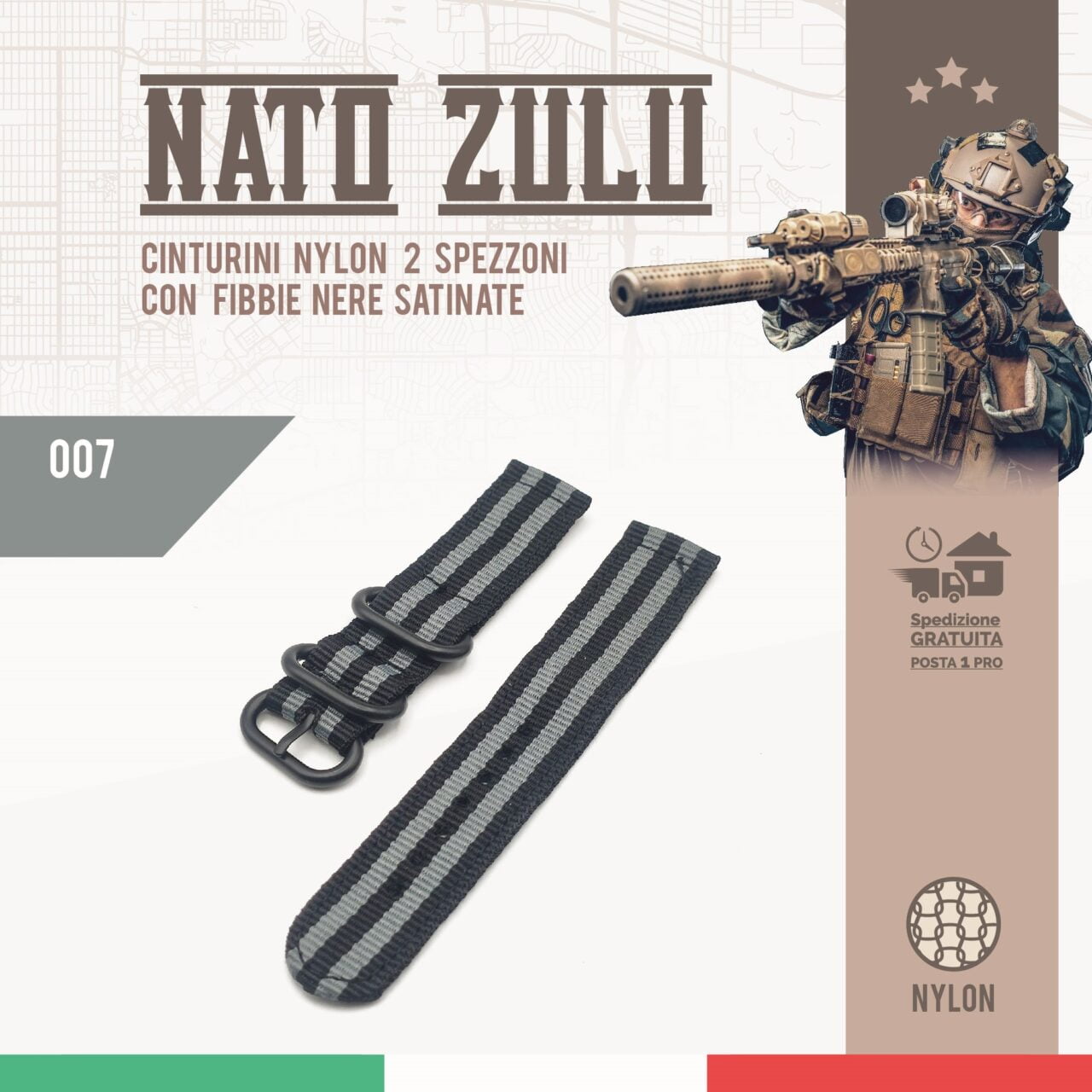 cinturini NATO ZULU-08